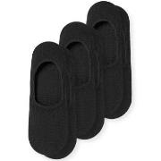 Schiesser Strømper 3P Long Life Cool Steps Socks Svart Str 39/40 Dame