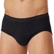Schiesser 2P Original Classics Fine Rib Sport Briefs Svart bomull X-La...