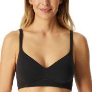 Schiesser BH Unique Cotton Soft Bra Svart bomull D 85 Dame