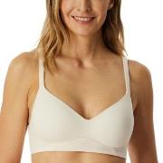 Schiesser BH Unique Cotton Soft Bra Krem bomull D 85 Dame