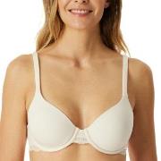 Schiesser BH Unique Cotton Wired Bra Krem bomull C 85 Dame
