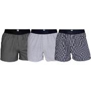 JBS 3P Organic Cotton Boxershorts Blå/Blå økologisk bomull X-Large Her...