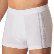 Schiesser 3P 95-5 Stretch Shorts Hvit bomull Medium Herre