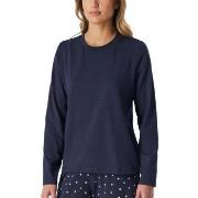 Schiesser Mix and Relax Cotton Longsleeved Shirt Mørkblå bomull 36 Dam...