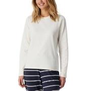 Schiesser Mix and Relax Cotton Longsleeved Shirt Benhvit bomull 44 Dam...