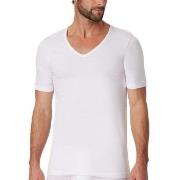 Schiesser 2P Organic Cotton V-Neck 3XL-4XL Hvit økologisk bomull 3XL H...