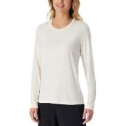 Schiesser Women Mix and Relax Longsleeved Shirt Benhvit modal 48 Dame