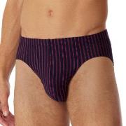 Schiesser Supermini Briefs Rød/Blå  bomull Medium Herre
