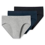 Schiesser 3P Supermini Organic Cotton Briefs Mixed bomull XX-Large Her...