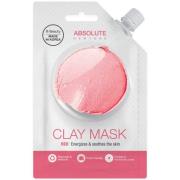 Spout Red Clay Mask, 25 g Absolute New York Ansiktsmaske