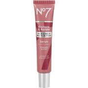 Restore & Renew Multi Action Face & Neck Serum, 30 ml No7 Serum & Olje