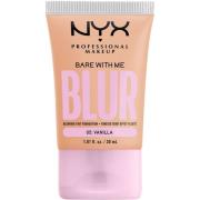 NYX Professional Makeup Bare With Me Blur Tint Foundation 05 Vanilla -...