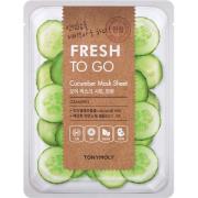 Fresh To Go Cucumber Mask Sheet, 22 g Tonymoly Ansiktsmaske