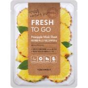 Fresh To Go Pineapple Mask Sheet, 22 g Tonymoly Ansiktsmaske