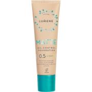 Lumene Matte Oil-Control Foundation SPF20 0.5 Light - 30 ml