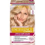 L'Oréal Paris Excellence Crème 9 Mycket Ljusblond 1 pcs