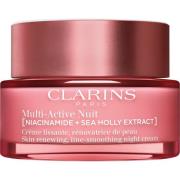 Clarins Multi-Active Nuit Skin Renewing, Line-Smoothing Night Cream fo...