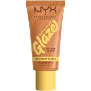 NYX Professional Makeup Buttermelt Glaze Skin Tint SPF30 Foundation 04...