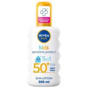 Nivea Sun Kids Protect & Sensitive Spray SPF50+ - 200 ml