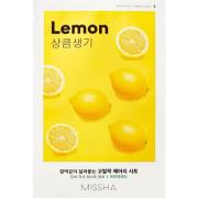 Airy Fit Sheet Mask (Lemon), 19 g MISSHA K Beauty Masker