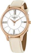 Tissot Dameklokke T103.210.36.018.00 T-Lady Hvit/Lær Ø38 mm