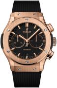 Hublot Herreklokke 521.OX.1181.RX Classic Fusion Sort/Gummi Ø45 mm