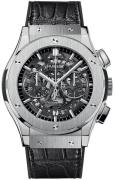 Hublot Herreklokke 525.NX.0170.LR Classic Fusion Sort/Lær Ø45 mm