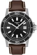 Tissot Herreklokke T125.610.16.051.00 Supersport Sort/Lær Ø44 mm