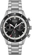 Hugo Boss Herreklokke 1513862 Santiago Sort/Stål Ø44 mm