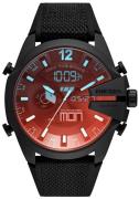 Diesel Herreklokke DZ4548 Mega Chief Flerfarget/Gummi Ø51 mm