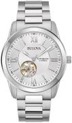 Bulova Herreklokke 96A280 Classic Sølvfarget/Stål Ø42 mm