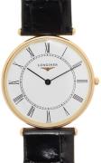 Longines Herreklokke L4.691.8.11.0 Grande Classique Hvit/Lær Ø33 mm