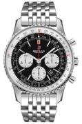 Breitling Herreklokke AB0121211B1A1 Navitimer 01 Sort/Stål Ø43 mm