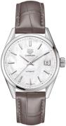 TAG Heuer Dameklokke WBK2311.FC8258 Carrera Lady Hvit/Lær Ø36 mm