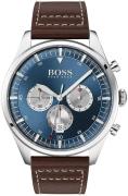 Hugo Boss Herreklokke 1513709 Blå/Lær Ø44 mm