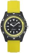 Nautica Herreklokke NAPIBZ003 Sort/Gummi Ø46 mm