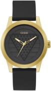 Guess Herreklokke GW0200G1 Sort/Gummi Ø44 mm