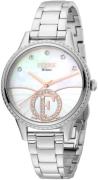 Ferrè Milano Dameklokke FM1L167M0051 Donna Lucia Hvit/Stål Ø34 mm