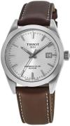 Tissot Herreklokke T127.407.16.031.00 T-Classic Sølvfarget/Lær Ø40