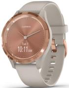 Garmin 010-02238-02 Vivomove 3S Rosegullfarget/Gummi Ø39 mm