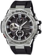 Casio Herreklokke GST-B100-1AER G-Shock Sort/Resinplast Ø58.1 mm