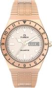 Timex TW2U95700 Antikkhvit/Rose-gulltonet stål Ø38 mm