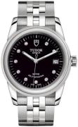 Tudor M55000-0008 Glamour Date Sort/Stål Ø36 mm