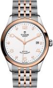 Tudor 1926 M91551-0011 Hvit/Rose-gulltonet stål Ø39 mm