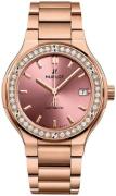 Hublot Dameklokke 568.OX.891P.OX.1204 Classic Fusion Rosa/18 karat