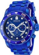 Invicta Herreklokke 40929 Pro Diver Blå/Stål Ø48 mm