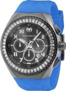 Technomarine Herreklokke TM-221040 Manta Ocean Sølvfarget/Lær Ø48