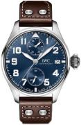 IWC Herreklokke IW515202 Big Pilot Blå/Lær Ø46 mm