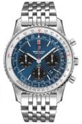 Breitling Herreklokke AB0121211C1A1 Navitimer 01 Blå/Stål Ø43 mm