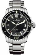 Blancpain Herreklokke 5015-1130-71S Sport Fifty Fathoms Sort/Stål